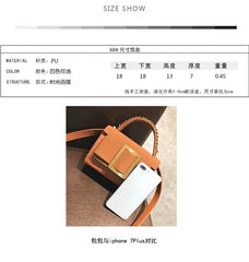 Retro Shoulder Bag Small Square Bag Ladies Portable Messenger Bag