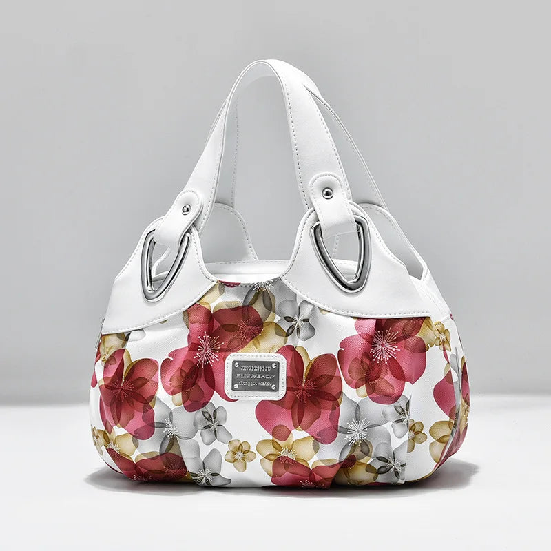 Summer Printing Large-Capacity Hand-Held Diagonal Bag Hangbag