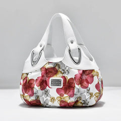 Summer Printing Large-Capacity Hand-Held Diagonal Bag Hangbag