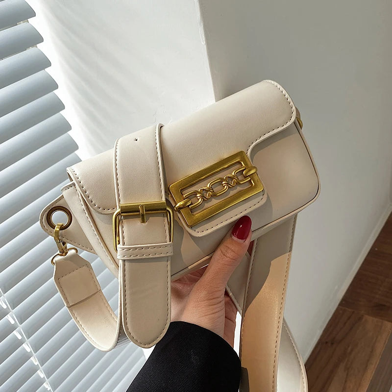 Summer Shoulder Crossbody Bag Women All-match Mini Chest Bags Solid Handbags