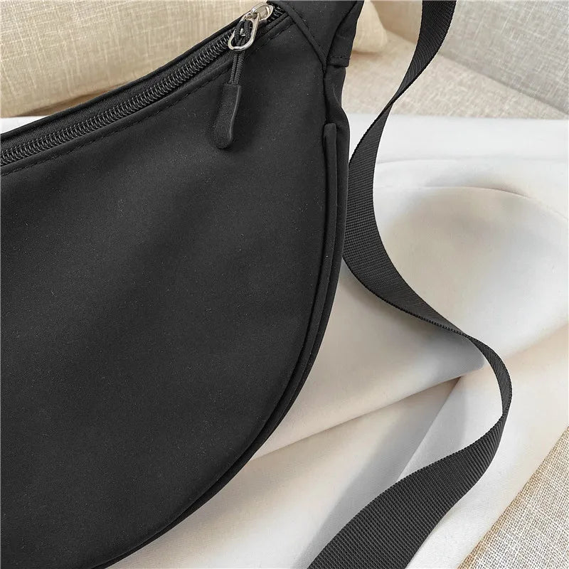 Summer Nylon Cloth Dumpling Bag Small Handbag