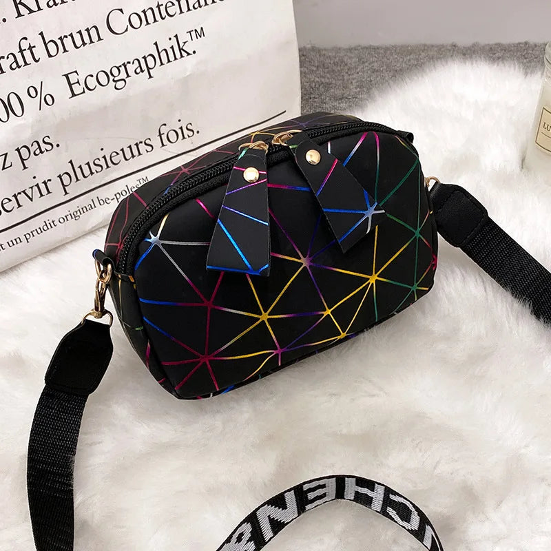 Summer PU Leather Shoulder Messenger Bags for Girl