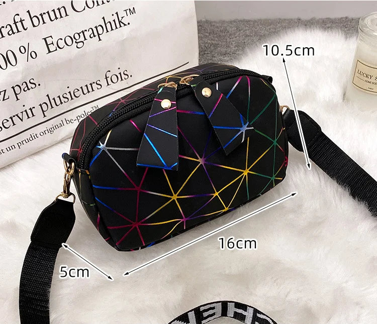 Summer PU Leather Shoulder Messenger Bags for Girl