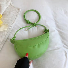 Summer Women's Saddle Bag Soft Leather Lady Hobos Purses Handbags