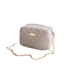 Small Messenger Bag Lingge Embroidery Crossbody Bag