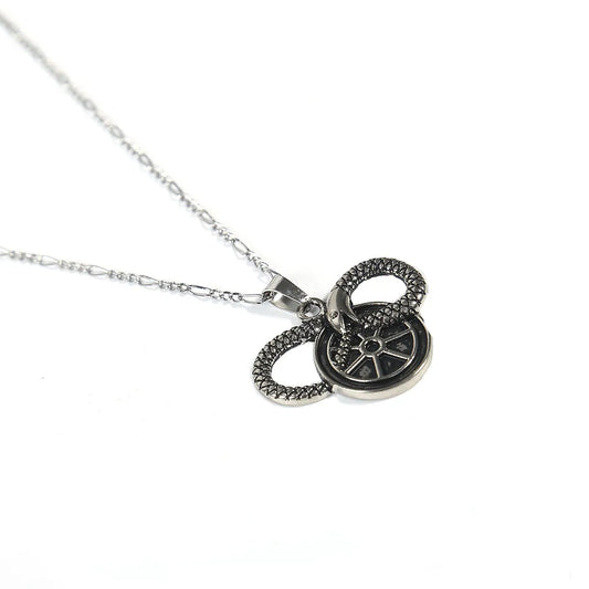 Vintage Wheel of Time Necklace