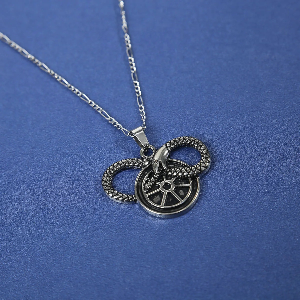 Vintage Wheel of Time Necklace