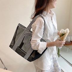 Transparent Single Shoulder Tote Large Capacity Multi-functional Armpit
