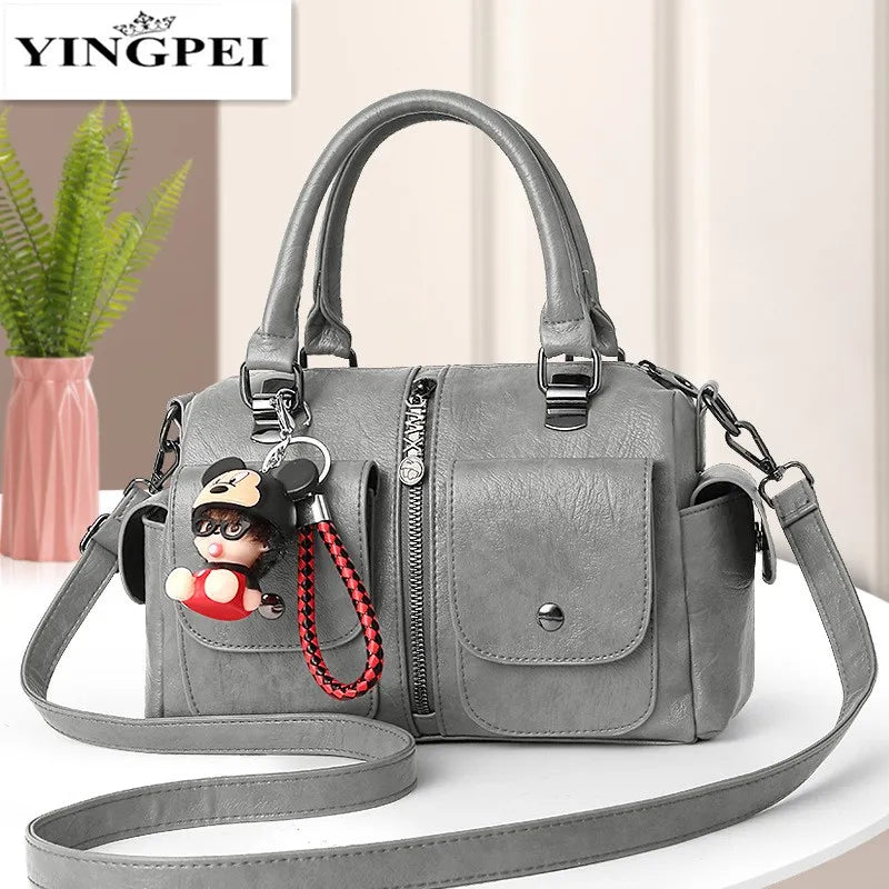 Waterproof Travel Bag PU Handbag Sturdy Sports Luggage