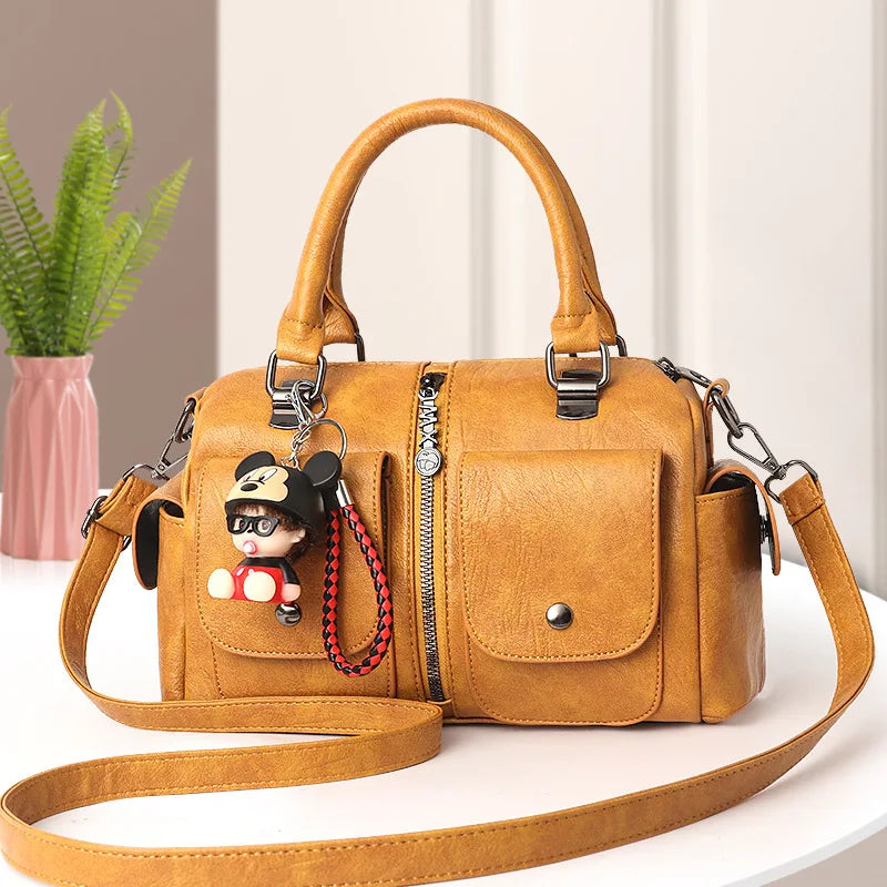 Waterproof Travel Bag PU Handbag Sturdy Sports Luggage