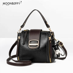 Women's Vintage PU Leather Shoulder Bag Daily Casual Crossbody Purse