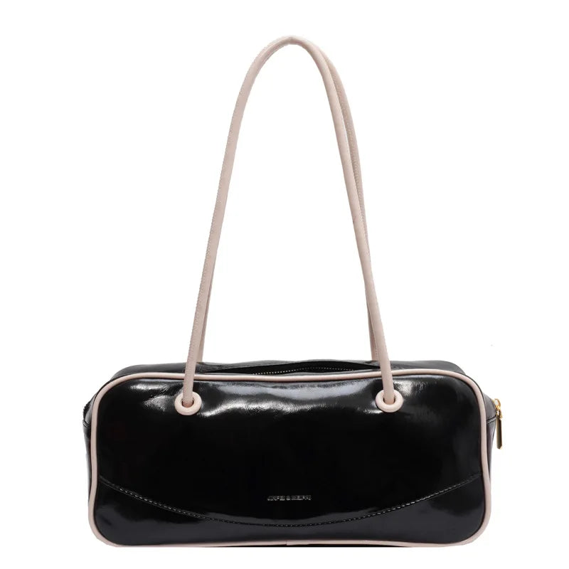 Versatile PU Leather Shoulder Bag for Women with High Capacity