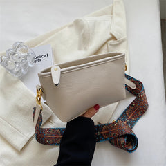 Texture Shoulder Womens Hand Bags Small Size