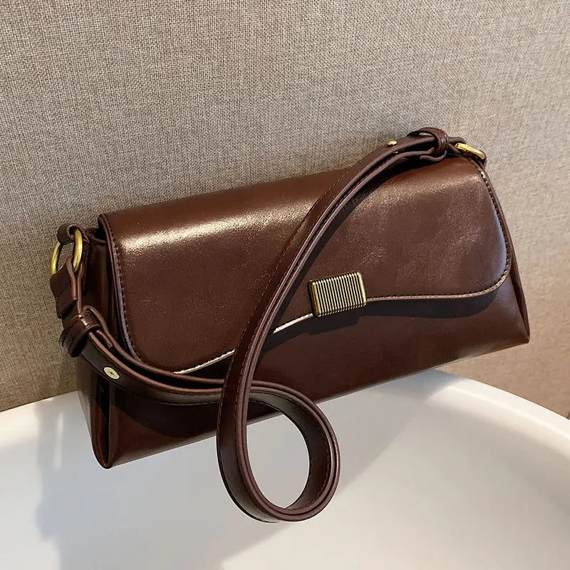 Women Shoulder Bag PU Leather Vintage Messenger Bags