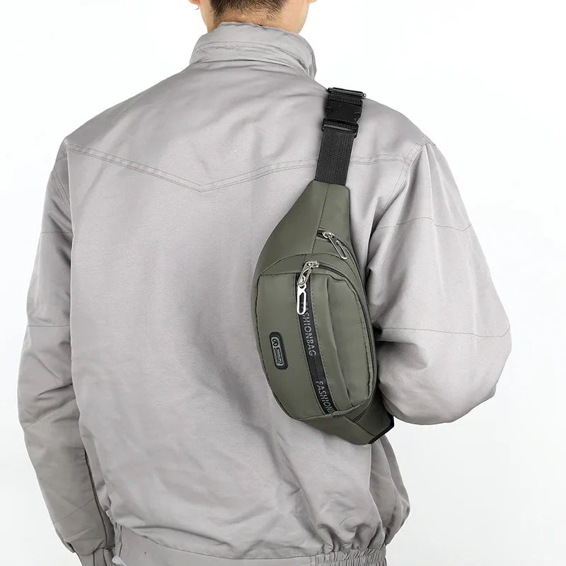 Men's Waist Bag - Stylish Street Style Accessory