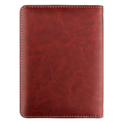 RFID Blocking PU Leather Passport Holder Travel Wallet