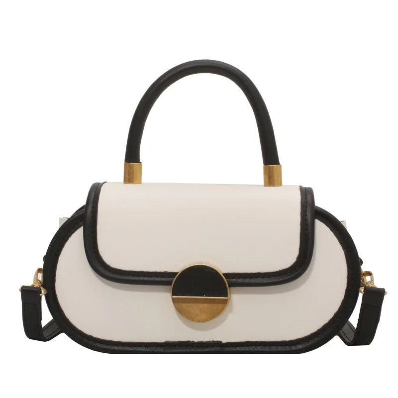 Vintage Women's Shoulder Bag High Leather Handbag
