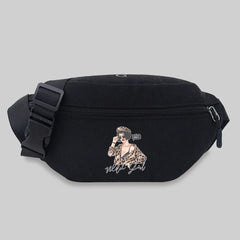 Flamingo Pattern Waist Bag Unisex Bum Bag Lightweight Leisure Sports Chest Bag