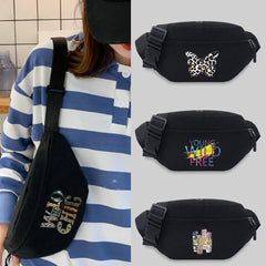Flamingo Pattern Waist Bag Unisex Bum Bag Lightweight Leisure Sports Chest Bag