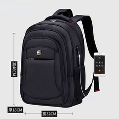 Waterproof 16 Inch Laptop Backpack USB Charging Travel Bag