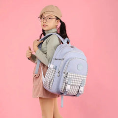 Kids Orthopedic School Backpack Girls Waterproof Book Bag