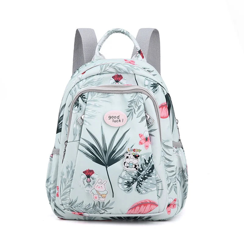 Waterproof Nylon Diaper Bag Mommy Backpack for Mom and Baby