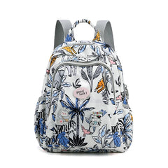Waterproof Nylon Diaper Bag Mommy Backpack for Mom and Baby