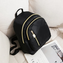 Waterproof Nylon Women Backpack Leisure Back Pack Small Backpack