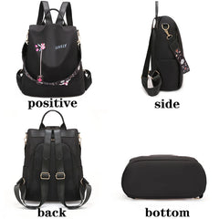 Waterproof Oxford Women's Backpacks Anti Theft School Bags High Backpack