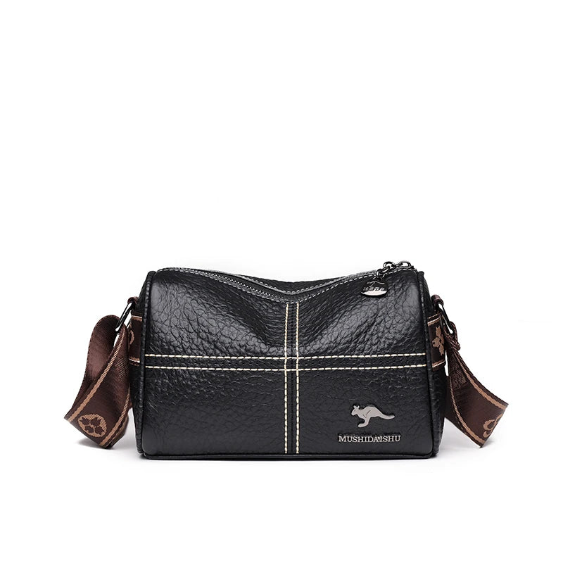 Women's Cowhide Leather Shoulder Bag