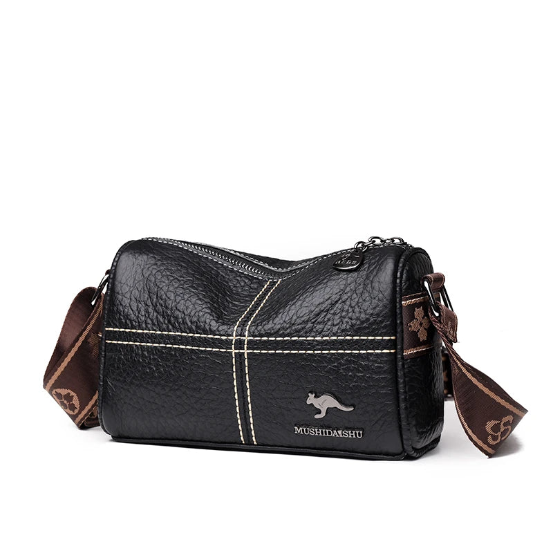 Women's Cowhide Leather Shoulder Bag