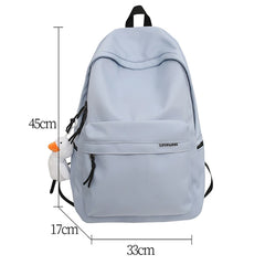 Waterproof Nylon Backpack for College Students, Large Capacity Laptop Bag