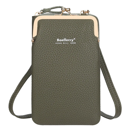 Women Cross Body Shoulder Bag Leather Phone Wallet Purse Small Handbag