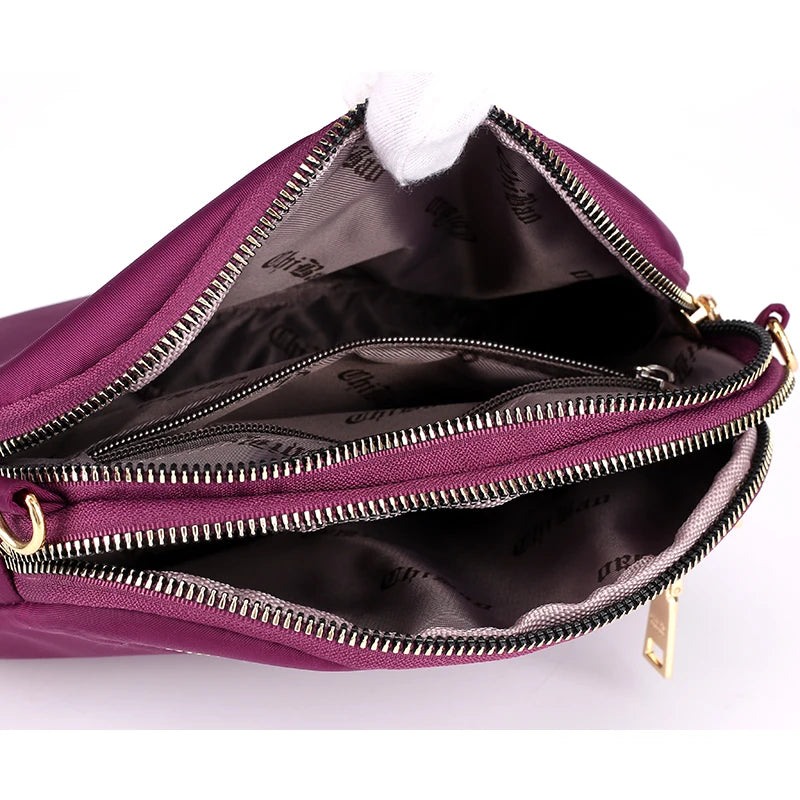 Women Crossbody Bag Small Messenger Bag Nylon Handbags and Purses