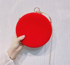Chinese Style Crane Wedding Clutch Bag with Diamond Handle