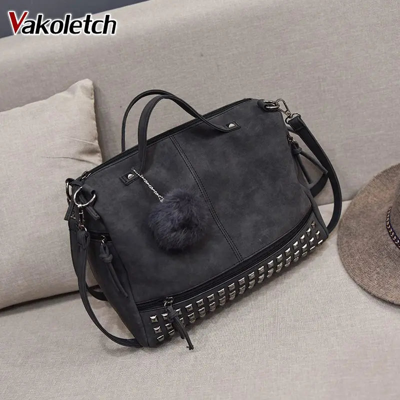 Pu Leather Women Messenger Bag Top-handle Crossbody Bag KL250