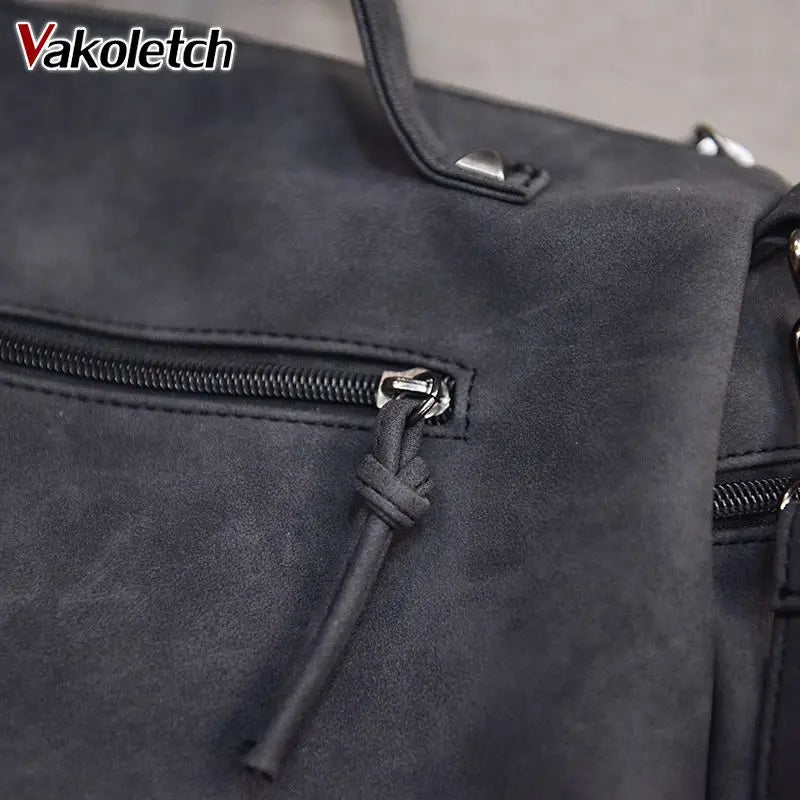 Pu Leather Women Messenger Bag Top-handle Crossbody Bag KL250