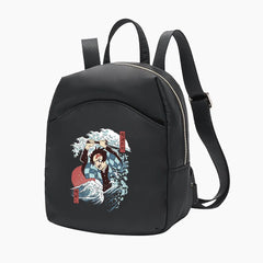 Wave Series Mini Backpack for Girls Crossbody Book Bag