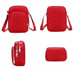 Women Mobile Phone Shoulder Bag Lady Multifunction Handbag Wrist Purse