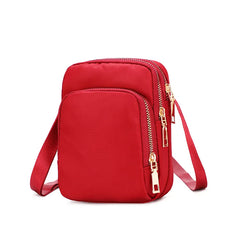 Women Mobile Phone Shoulder Bag Lady Multifunction Handbag Wrist Purse