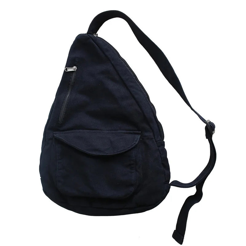 Canvas Crossbody Messenger Bag Women Shoulder Bag