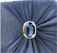 Silk Clutch Bags Striped Bling Purse Wedding Dinner Mini Banquet With Chain