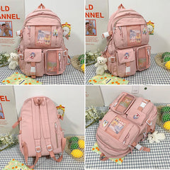 Women Travel Backpack Multi-Pocket College Waterproof School Bags