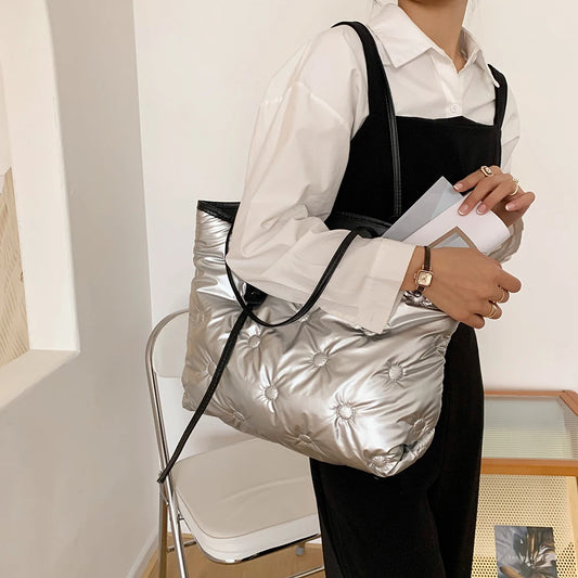 Vintage Shoulder Bag Women Large Tote Crossbody Bag