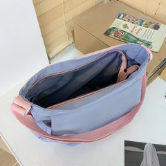 Women's Large Capacity Backpack Messenger Style