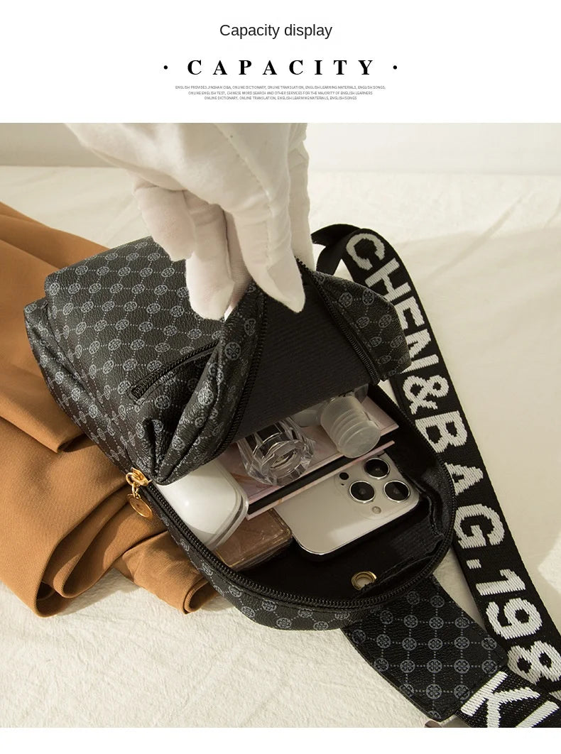 Women's Printed Chest Bag Set Cross-body Bag