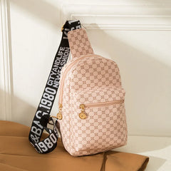 Women's Printed Chest Bag Set Cross-body Bag