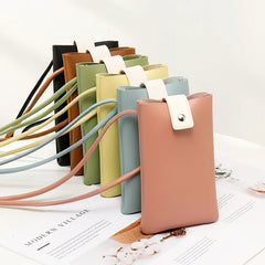 Small Green PU Leather Crossbody Bag