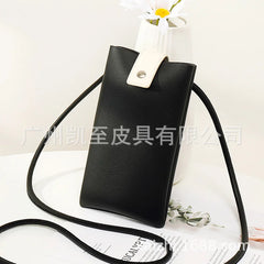 Small Green PU Leather Crossbody Bag