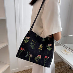 Women's Casual Printing Shoulder Bag Sweet Retro Handbags